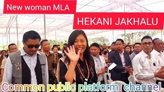 MLA Hekani Jakhalu Thanksgiving programme