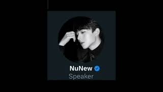 N'nunew's voice is so beautiful, today on Twitter space live #nunew #nunew1stSingle