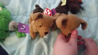 My 3 New Ty Beanie Babies with P.V.C Pellets