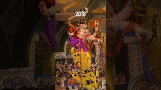 Mumbai cha Samrat 2011 to 2024 #Ganpati# Bappa# morya# short# vide#💖💖💖