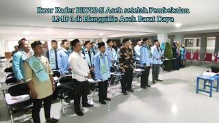 Ikrar Kader Mula BKPRMI Aceh pada LMD 1 di Blangpidie Aceh Barat Daya #lmd #abdya