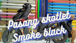 PASANG SKOTLET SMOKE BLACK DI MOTOR NEW HONDA BEAT JADI TAMBAH GANTENG !!! Projectbeat01