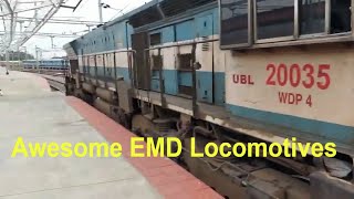 Mysore Junction- EMD Locomotives Malgudi Basava Gol Gumbaz Express