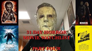 31 DAY HORROR MOVIE WATCHLIST — PART FOUR