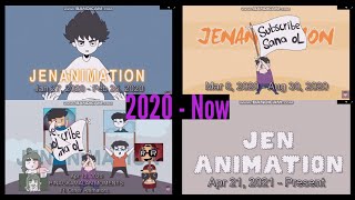 Evolution of Jen Animations' Intros (2020 - Now)