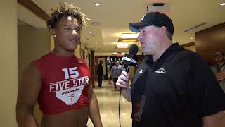 Justin Flowe Highlights Rivals Camp Series Five Star Atlanta 2018