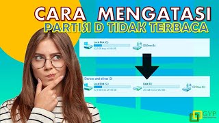 Cara Memperbaiki Partisi Hardisk yang tidak bisa di buka / Pada Windows 10&11