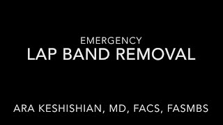 Emergency Lap Band Removal