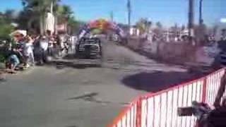 Robby Gordon starting the 2007 40th Anniversary Baja 1000