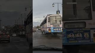 KSRTC water splash #busdriving #driving #ytshorts #shorts