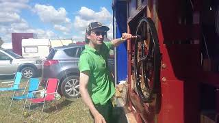 "Tijuana Taxi" hand-turned 'de Carillon' Street Organ at the Great Dorset Steam Fair (Draaiorgel)