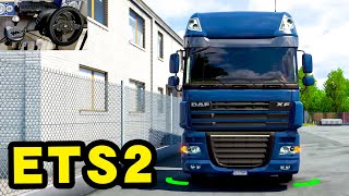 DAF XF Cargo Transport  Euro Truck Simulator 2  Steering Wheel