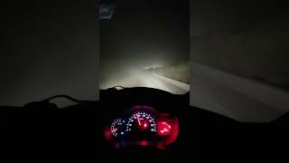 suzuki cultus driving in foggy weather