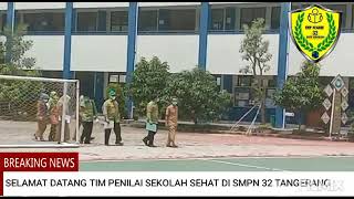 penyambutan tim penilai sekolah sehat kota Tangerang