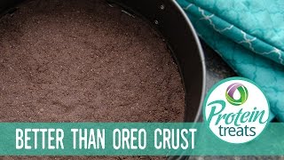 Chocolate Oreo Protein Cookie Crust – Protein Treats by Nutracelle