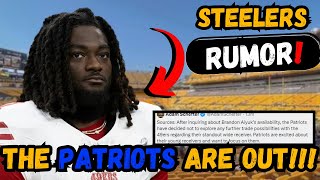 The Patriots Are OUT! Will STEELERS Or BROWNS Trade for Brandon Aiyuk?