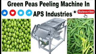 Automatic Pea Skin Peeling Machine | Pea Sheller 🔥🔥