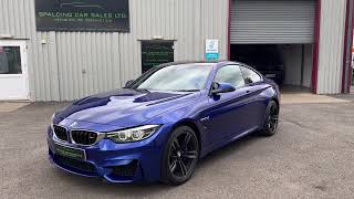 Just arrived BMW M4 3.0 Bi Turbo DCT 1 Owner from new individual San Marino Blue