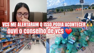 VCS ME ALERTARAM QUE O PIOR PODIA ACONTECER 🙌 EU E O PAI DA CECÍLIA FIZEMOS AS COMPRAS DO MÊS!