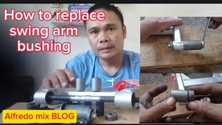 Paano magpalit ng SWING ARM BUSHING ng motor