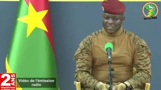 🇧🇫 Burkina Faso - « An II de la Transition : Le Capitaine parle aux Burkinabè » PART1