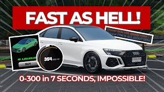 [EN] 0-300 ONLY TAKES 7 SECONDS? IMPOSSIBLE. - Audi RS3 Sedan - CDID V1.9