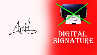 💯How To get Digital Signature In Pdf File || 📃How to make digital signature online