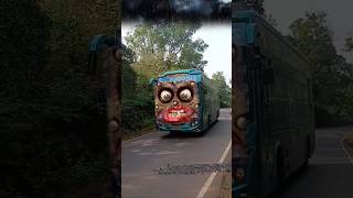 Amazing❗❗ TRUCK FUSO ZOMBIE🧟 🧟Truk Oleng, Truck Gost, Monster #shorts #youtubeshorts