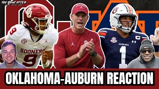 Oklahoma-Auburn Reaction: Michael Hawkins Jr, OU Defense SHINE in First Road SEC Win | WTF AUBURN?!