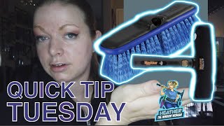 Quick Tip Tuesday- rainy day special - cleaning frames