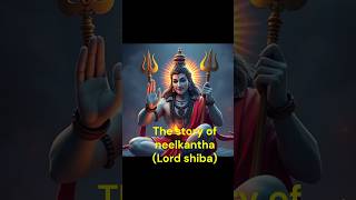 Why is Lord Shiva Called Neelkantha? The Mythological Story Revealed 🔥🙏 #aigeneratedvideos #aiart