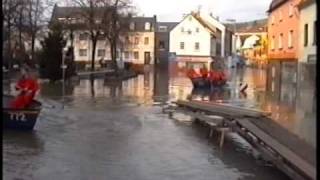 Hochwasser - Record in Lahnstein 1993  Teil  1 / 2