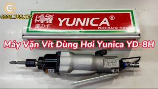 Máy Vặn Vít Hơi Yunica YD-8H| Pneumatic Screwdriver 90 Degree Curved| Taiwan| Công Cụ Máy Móc