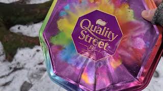 Quality Street Tin Destruction