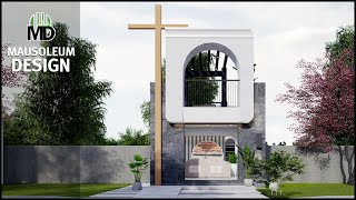 Mausoleum Design - 5X4M W/ Roof Deck EP68