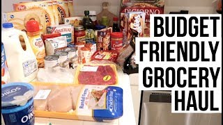 BUDGET FRIENDLY GROCERY HAUL // Feed A Family Of 4 On A Budget