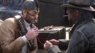 RDR2 - Arthur and John knew it wasn't a good idea to smoke next to explosives