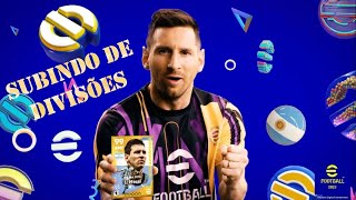 🚨🚨#eFOOTBALL2023 [PS4] #aovivo  🚨🚨 | SUBINDO DE DIVISÕES| TESTANDO L.MESSI 🚨🚨