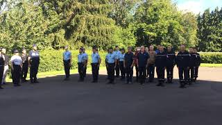 Gendarmerie Flers. Hommage à Mélanie Lemée