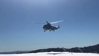 Sea King en la nieve - Glaciar 2018