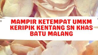 Intip cara pembuatan Keripik Kentang SN, khas Batu langsung dari pabriknya || UMKM Trip