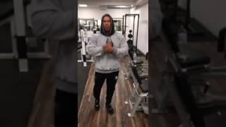 Kevin Levrone  2017 Mr Olympia Leg Workout !