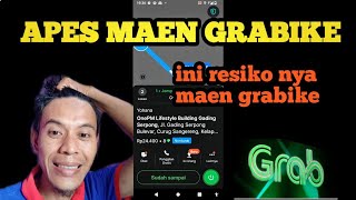 LIVE ONBID GRAB, LANGSUNG APES, INI RESIKO NY MAEN GRABIKE