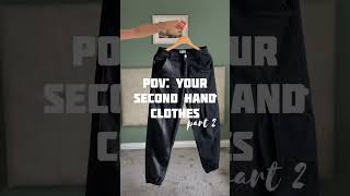 POV: your second hand clothes PART 2 / What item would you like? / cheap second hand style