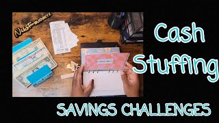 CASH STUFFING SAVINGS CHALLENGES | DOLLAR BUX CHALLENGE | TRAVEL BINDER