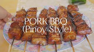 HOW TO MAKE PORK BARBECUE (PINOY STYLE)