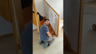 rénovation, ponçage et vitrification d'un parquet chêne massif #plastor #parquet