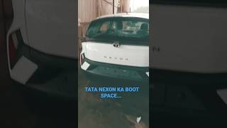 TATA NEW NEXON KA BOOT SPACE.... #tata #tatagroup #tataxenon #tatamotors #mechanic #tataauto