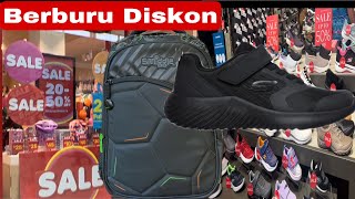 Berburu Diskon untuk perlengkapan sekolah tas & sepatu