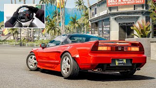 Honda NSX 1992 - The Crew Motorfest (Steering Wheel + Shifter) Gameplay [4K]